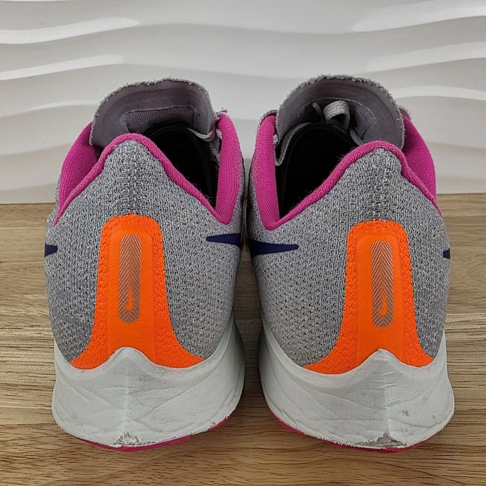 Nike‎ Air Zoom Pegasus 36 Womens 6.5 Wolf Grey Purple Running Shoes CK4473-001